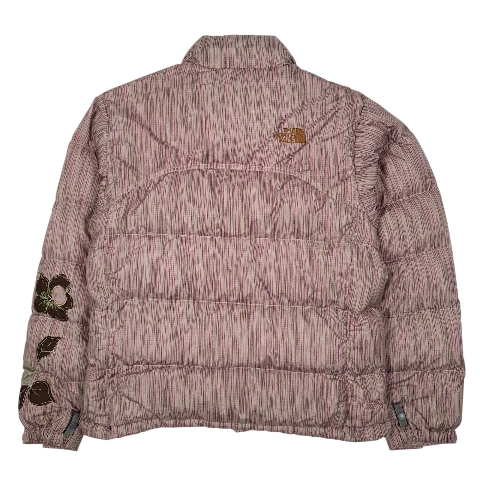 Womens Pink The North Face Nuptse Floral  Coat