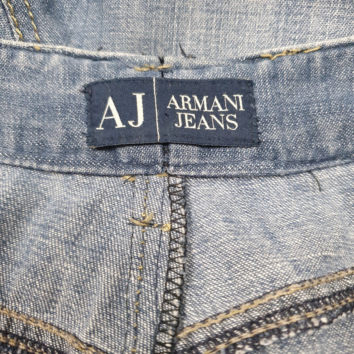 Womens Blue Armani   Jeans