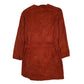 Womens Red Unbranded Longline Trench Lightweight  Coat