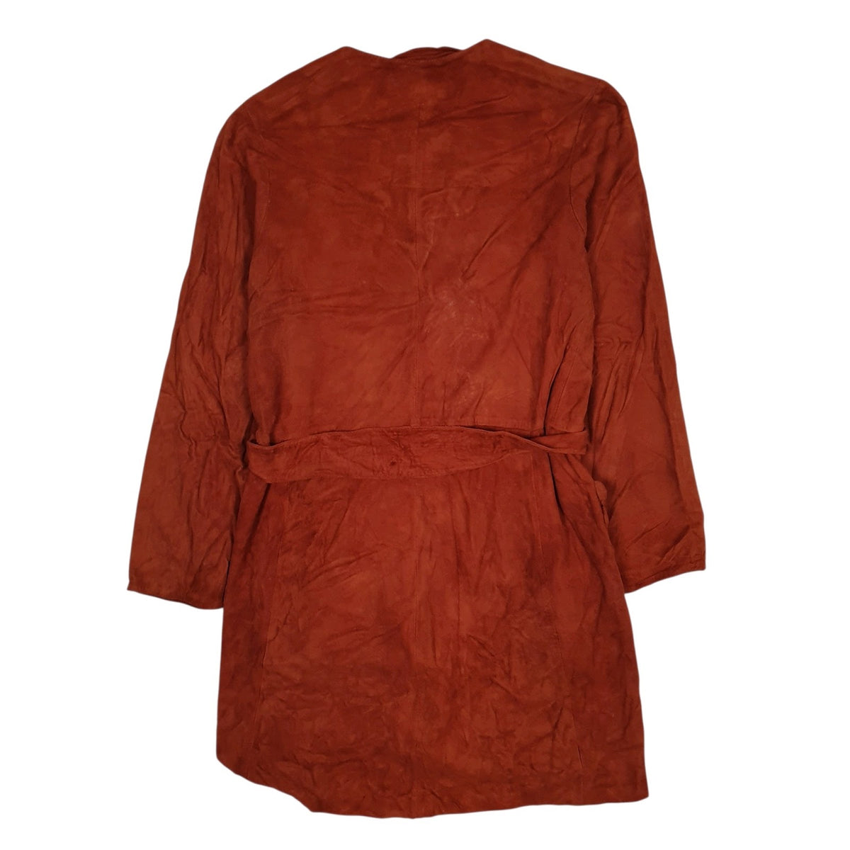 Womens Red Unbranded Longline Trench Lightweight  Coat