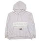 Mens Pink Adidas Spellout Hoodie Jumper