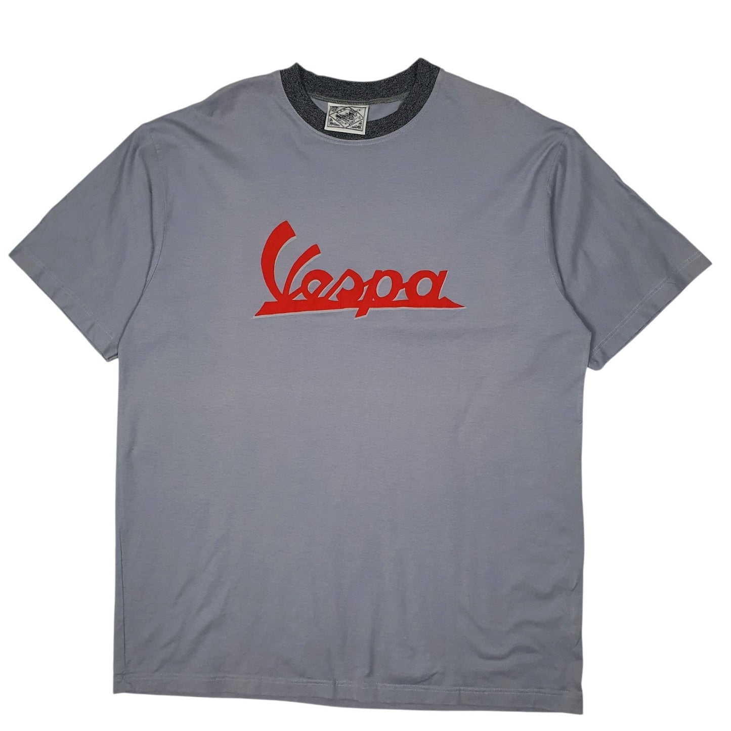 Mens Blue W.A.M. Tricots Vespa Scooters Short Sleeve T Shirt