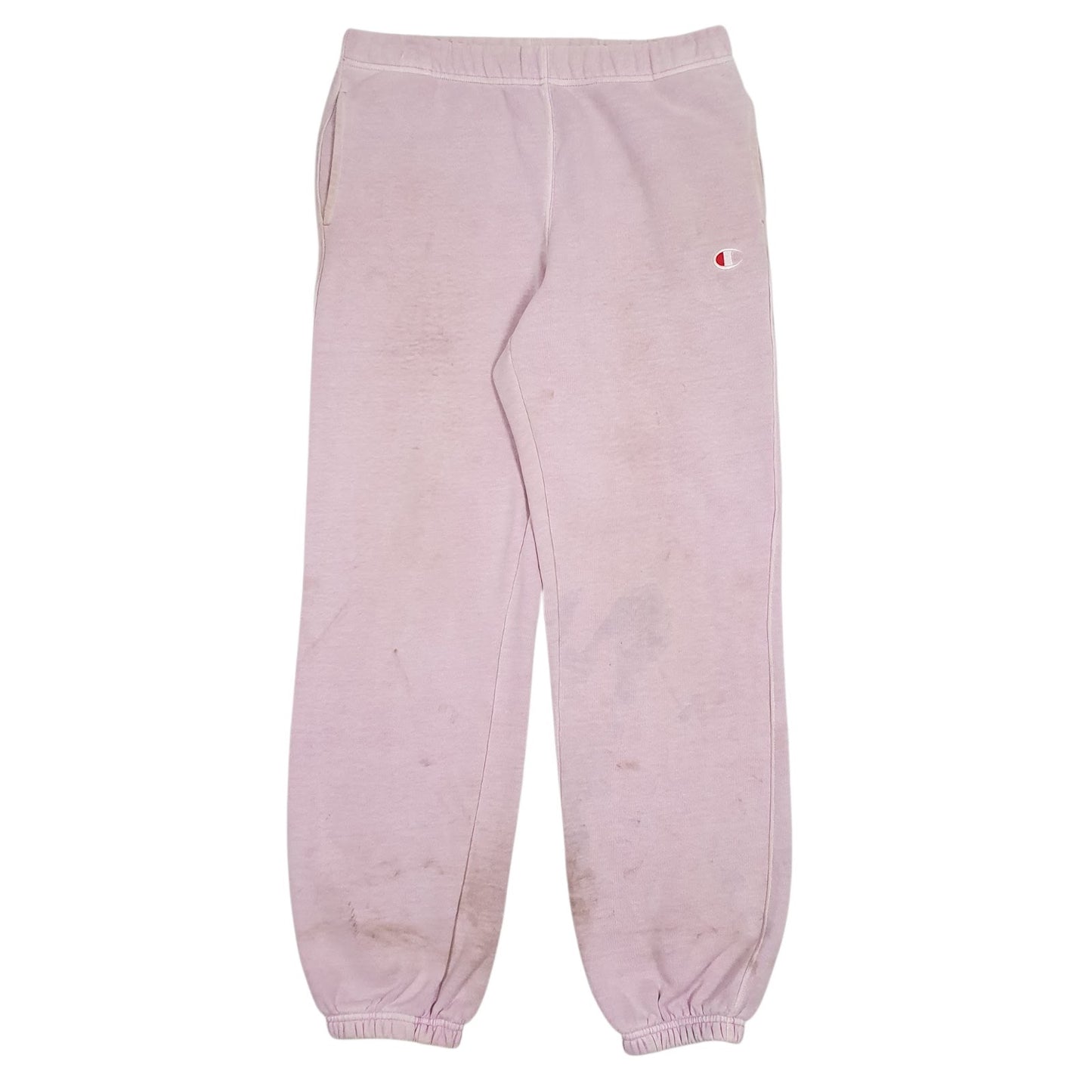Mens Pink Champion Reverse Weave Jogger Trousers