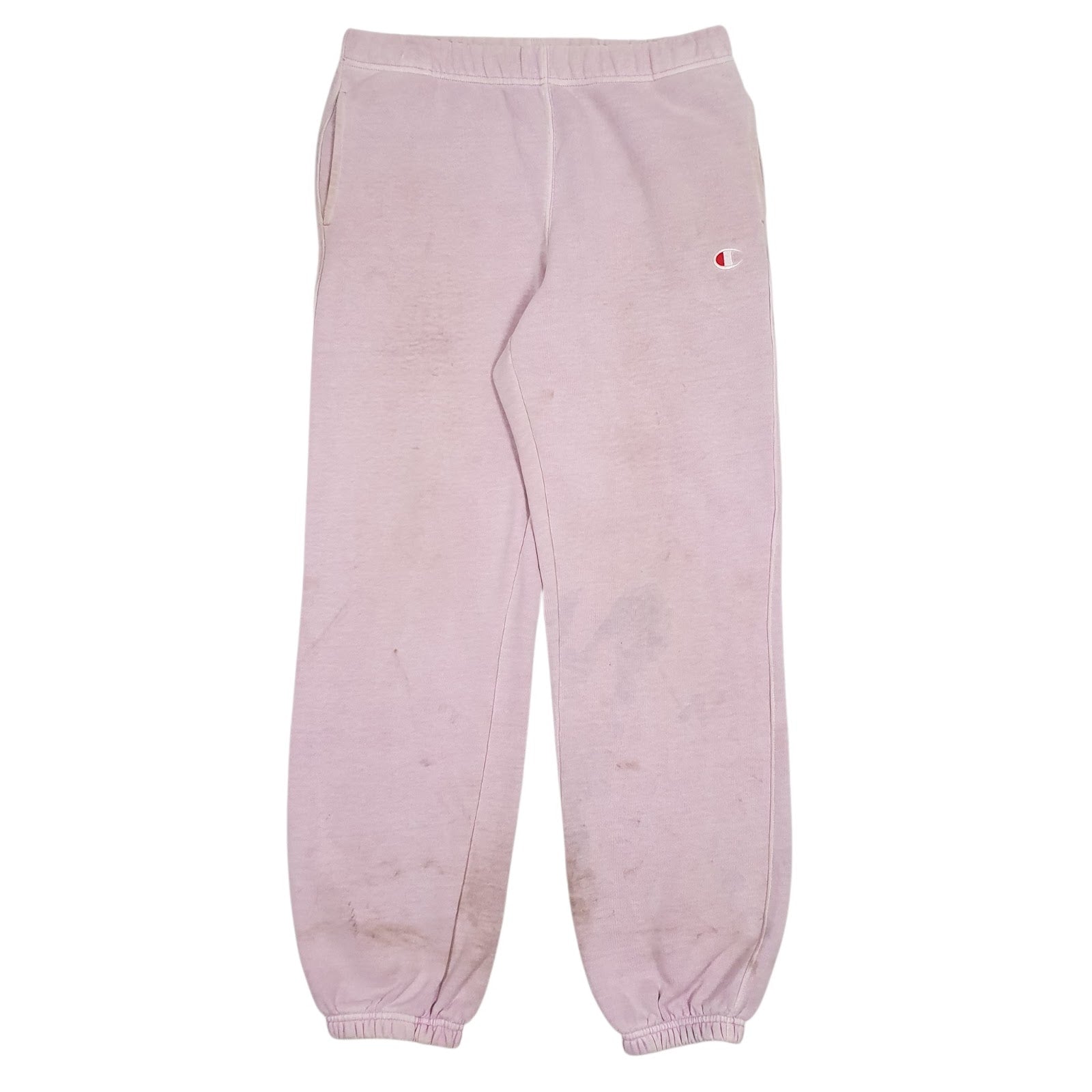 Mens Pink Champion Reverse Weave Jogger Trousers