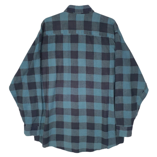 Mens Blue Ozark Trail Vintage Flannel  Shirt