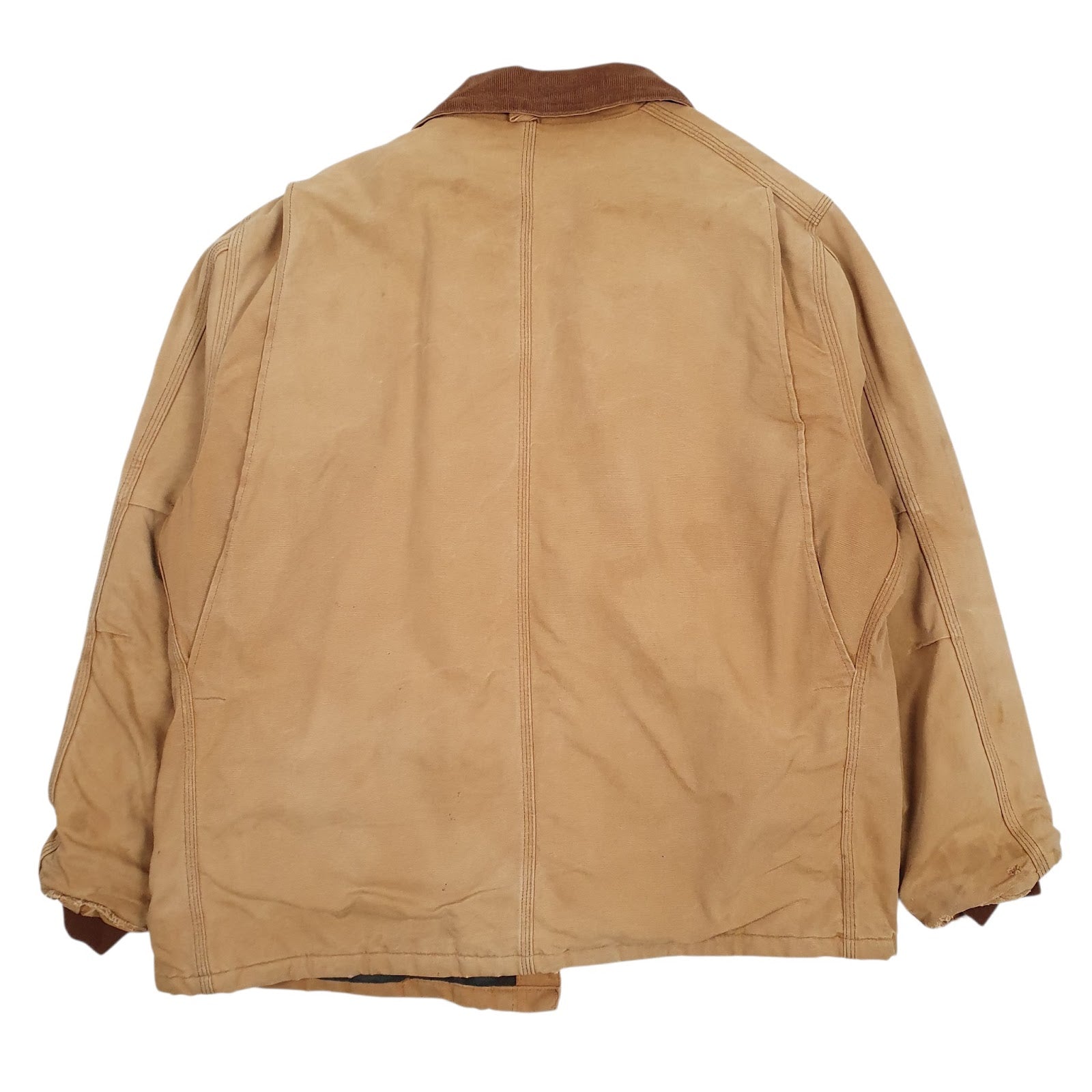 Mens Brown Carhartt Padded  Coat