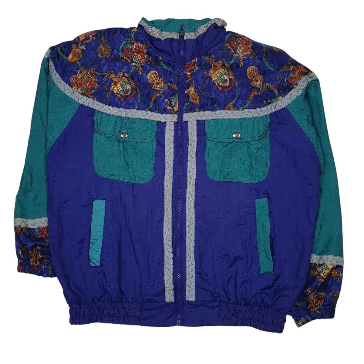Mens Purple Active Frontier Vintage 90s  Coat