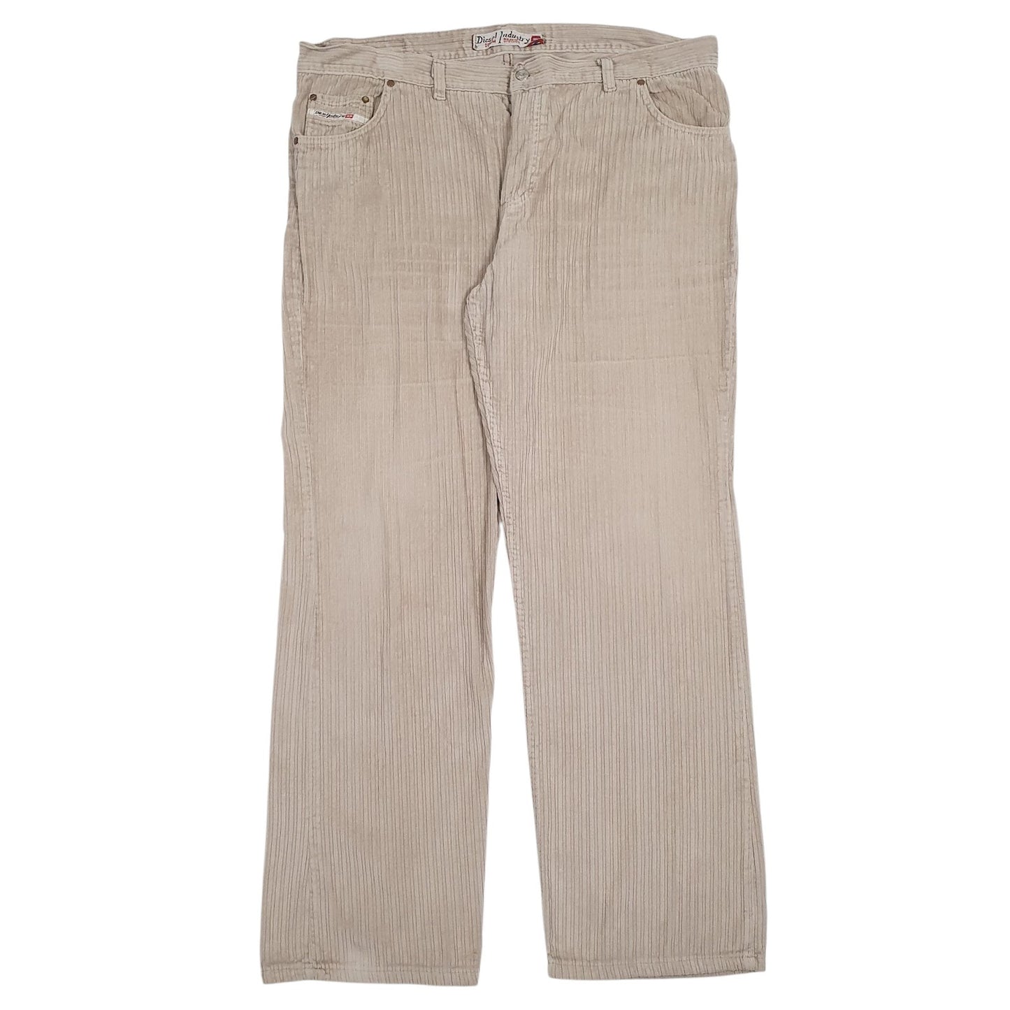 Mens Brown Diesel Vintage 90s Corduroy Trousers