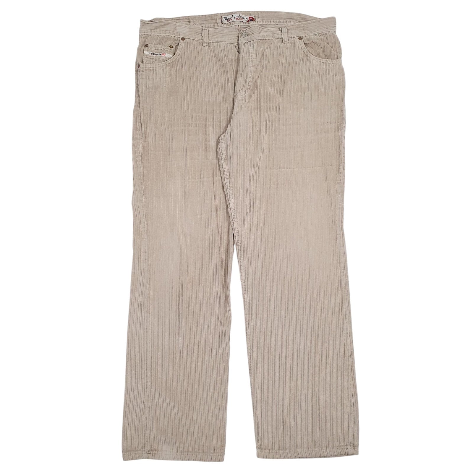 Mens Brown Diesel Vintage 90s Corduroy Trousers