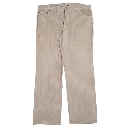 Mens Brown Diesel Vintage 90s Corduroy Trousers