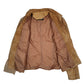Womens Brown Vera Pelle Western Bomber Blazer  Coat
