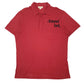 Mens Red Diesel  Short Sleeve Polo Shirt