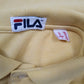 Mens Yellow Fila   Polo Shirt