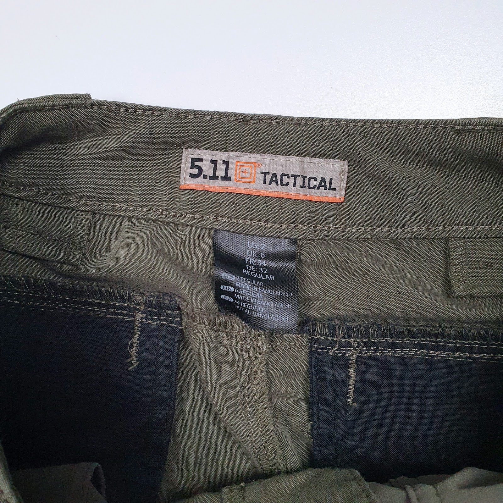 Womens Green 5.11 Tactical   Trousers