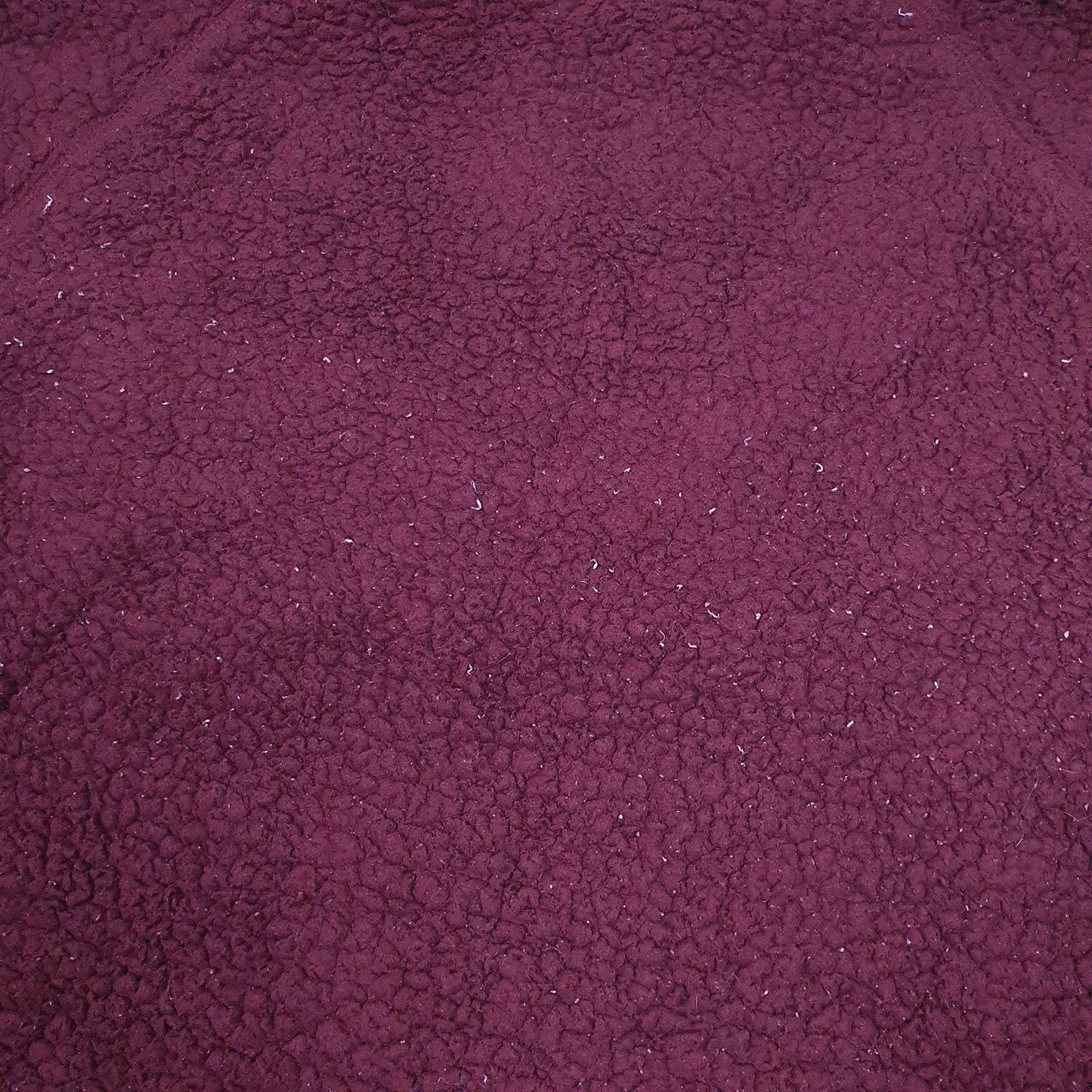 Mens Burgundy Champion Sherpa Retro Pile Full Zip Jumper