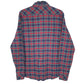 Mens Navy D&H Flannel  Shirt