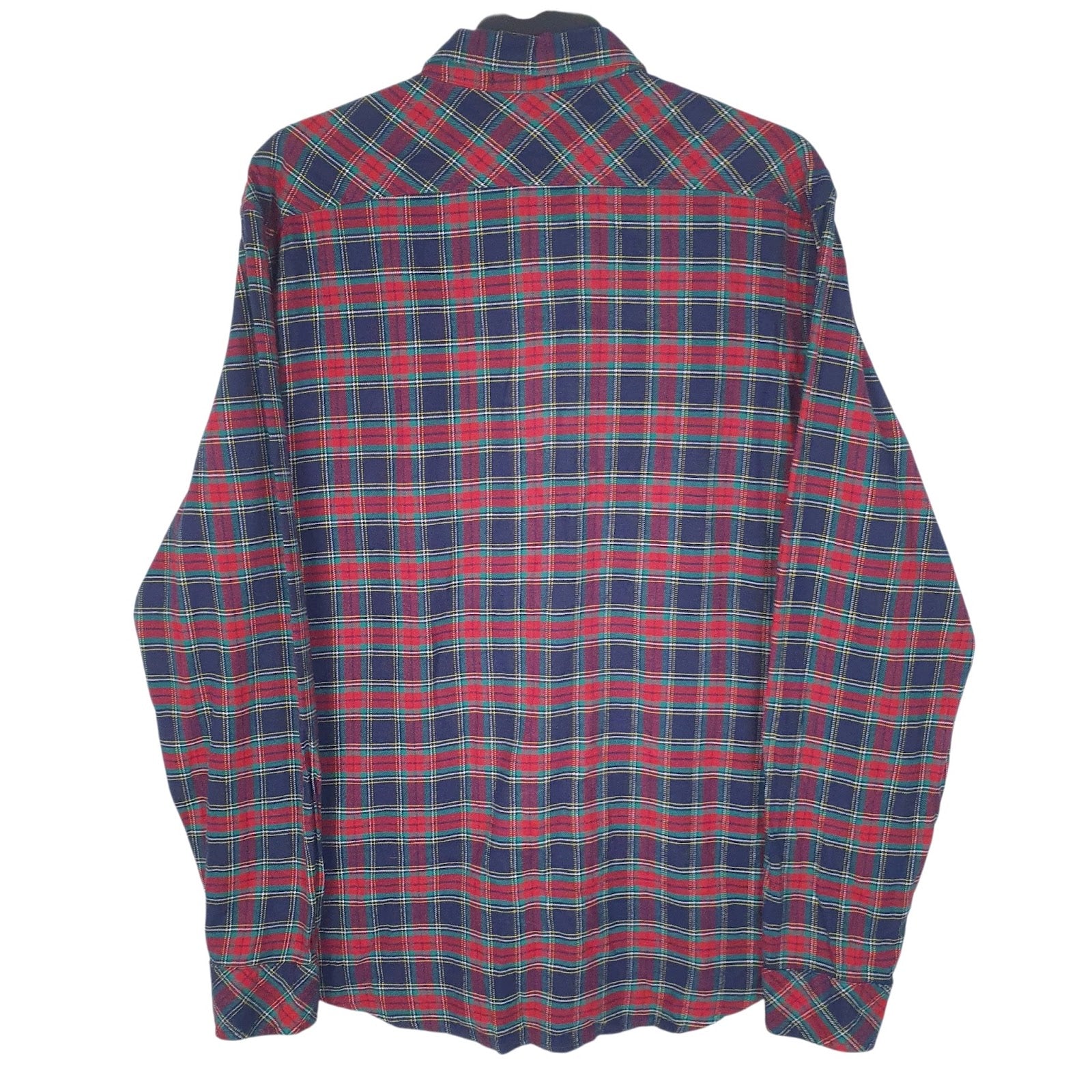 Mens Navy D&H Flannel  Shirt