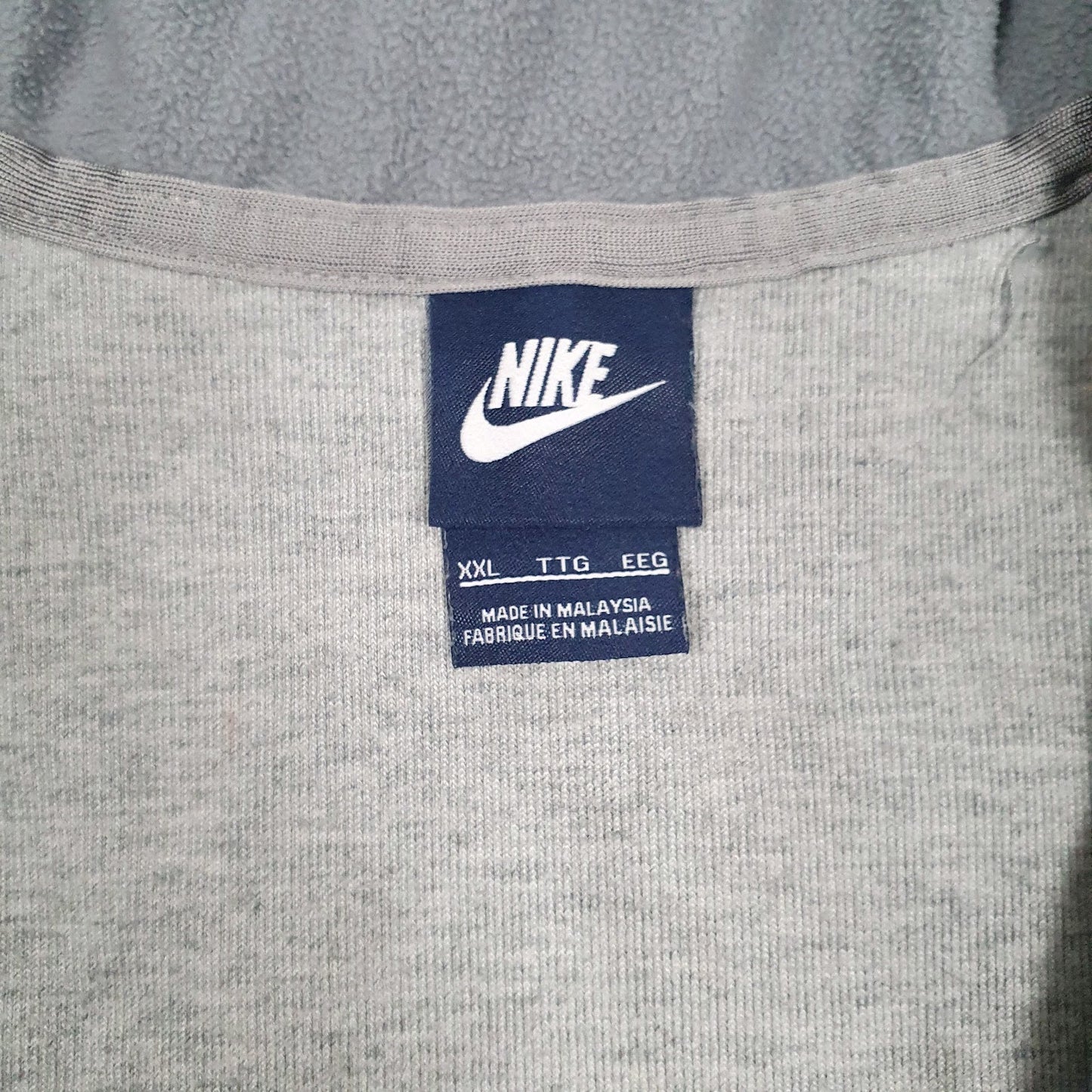 Mens Grey Nike  Full Zip Jumper