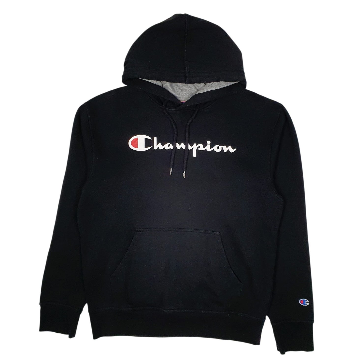 Mens Black Champion  Hoodie Jumper