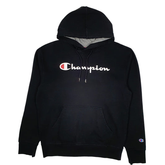 Mens Black Champion  Hoodie Jumper