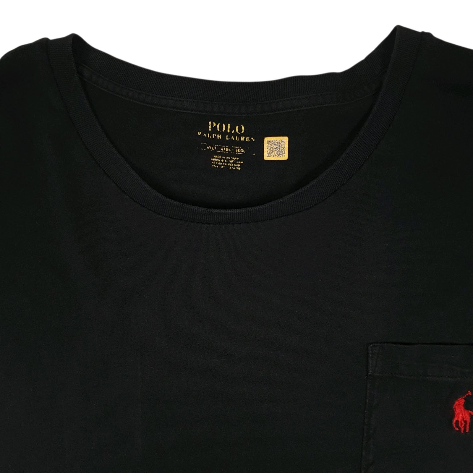 Mens Black Polo Ralph Lauren   T Shirt