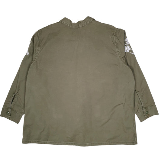 Womens Green Levis Chore Windbreaker  Coat