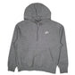 Mens Grey Nike  Hoodie Jumper