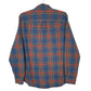 Mens Blue L.L.Bean Flannel  Shirt