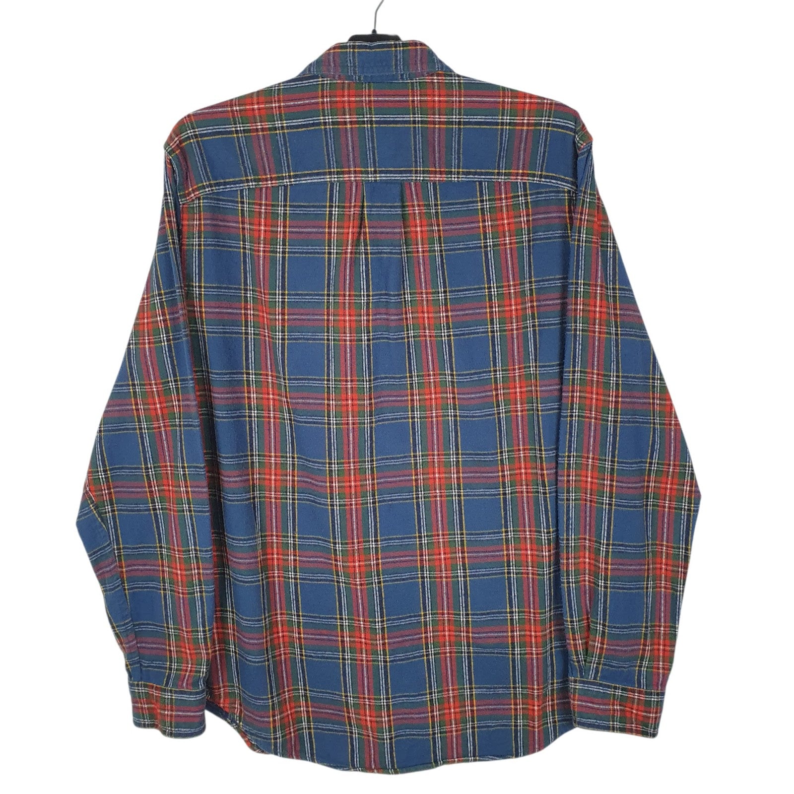 Mens Blue L.L.Bean Flannel  Shirt
