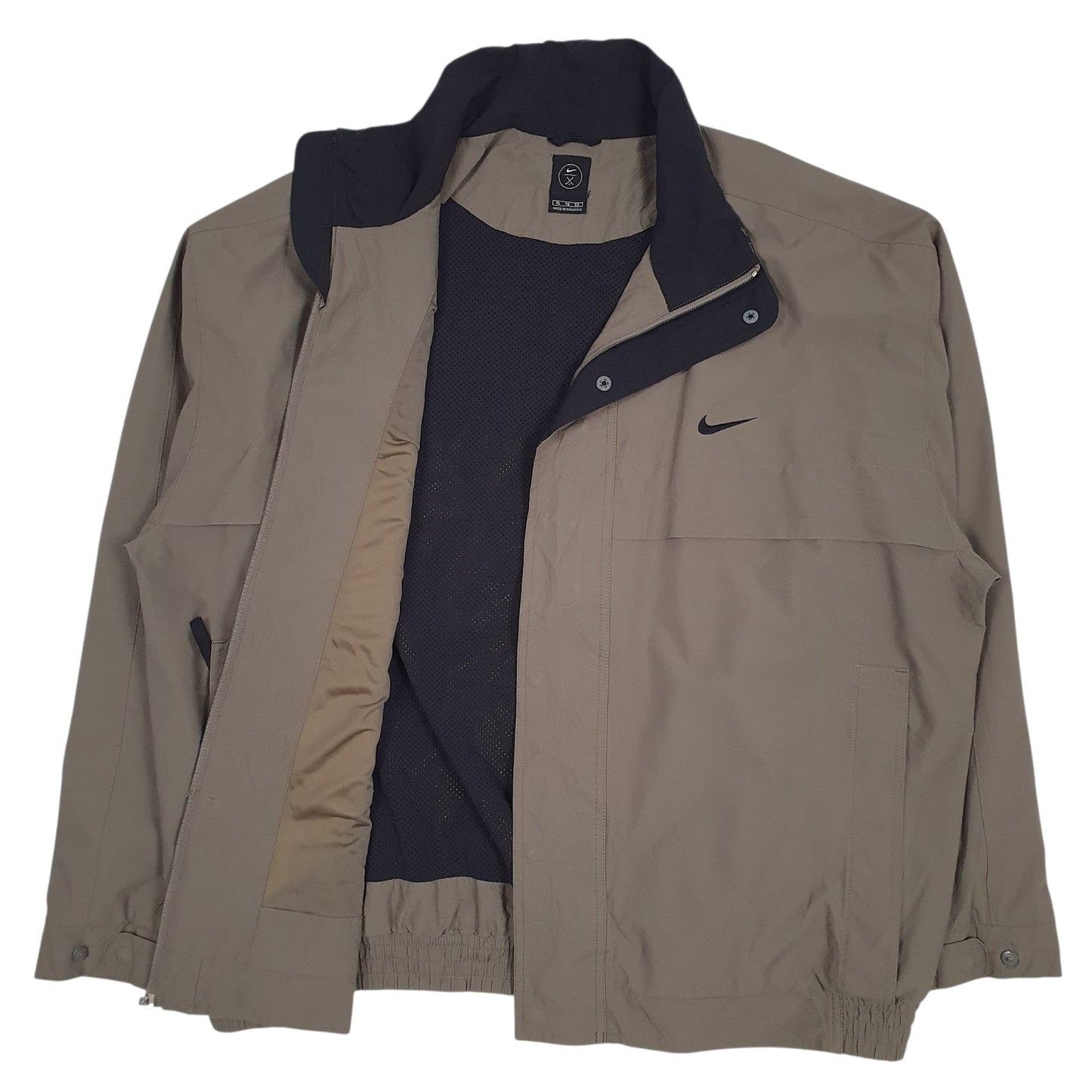Mens Grey Nike Active Wear  Coat