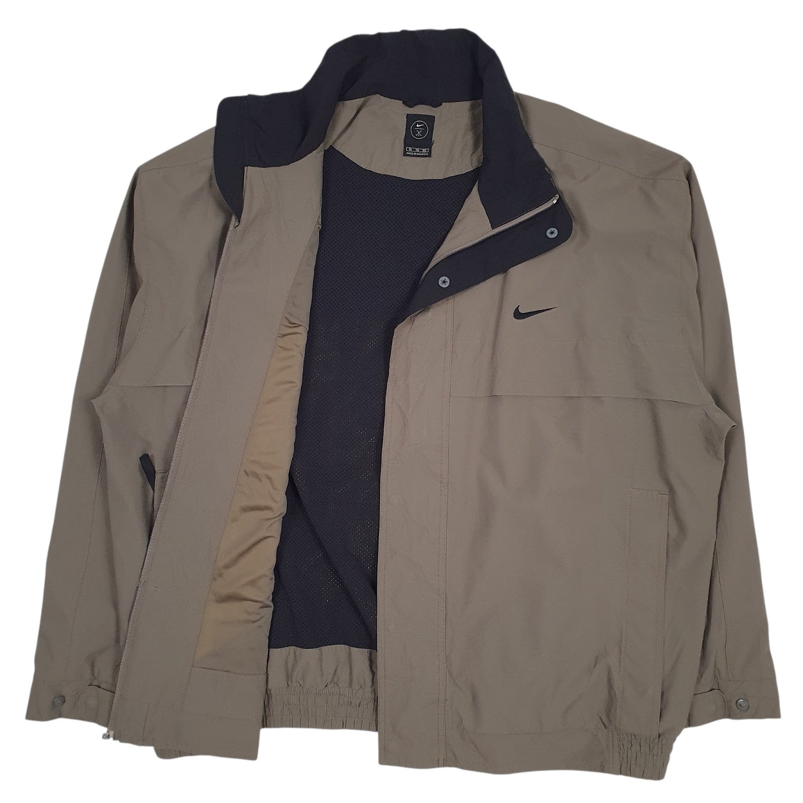 Mens Grey Nike Active Wear  Coat