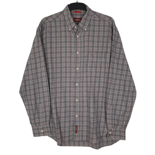 Mens Grey Carrera  Long Sleeve Shirt