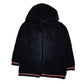 Womens Navy Tommy Hilfiger Sherpa Hoodie Cardigan Jumper