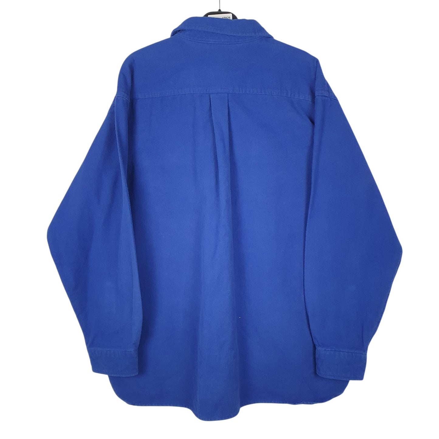 Mens Blue L.L.Bean Chamois  Shirt
