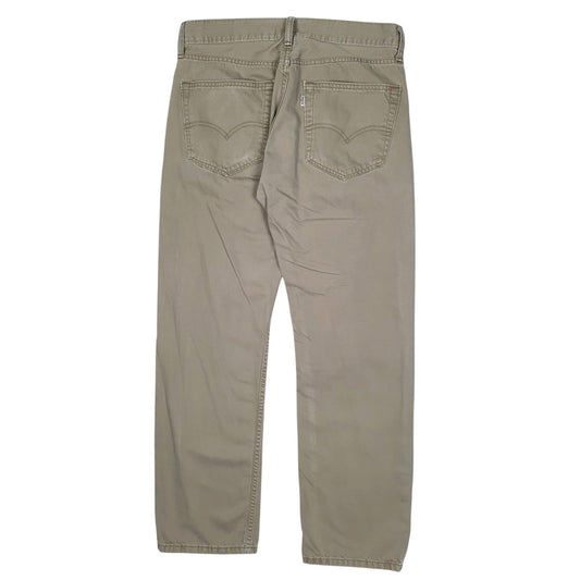 Mens Beige Levis   Jeans