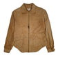 Womens Beige Kippie Bomber  Coat