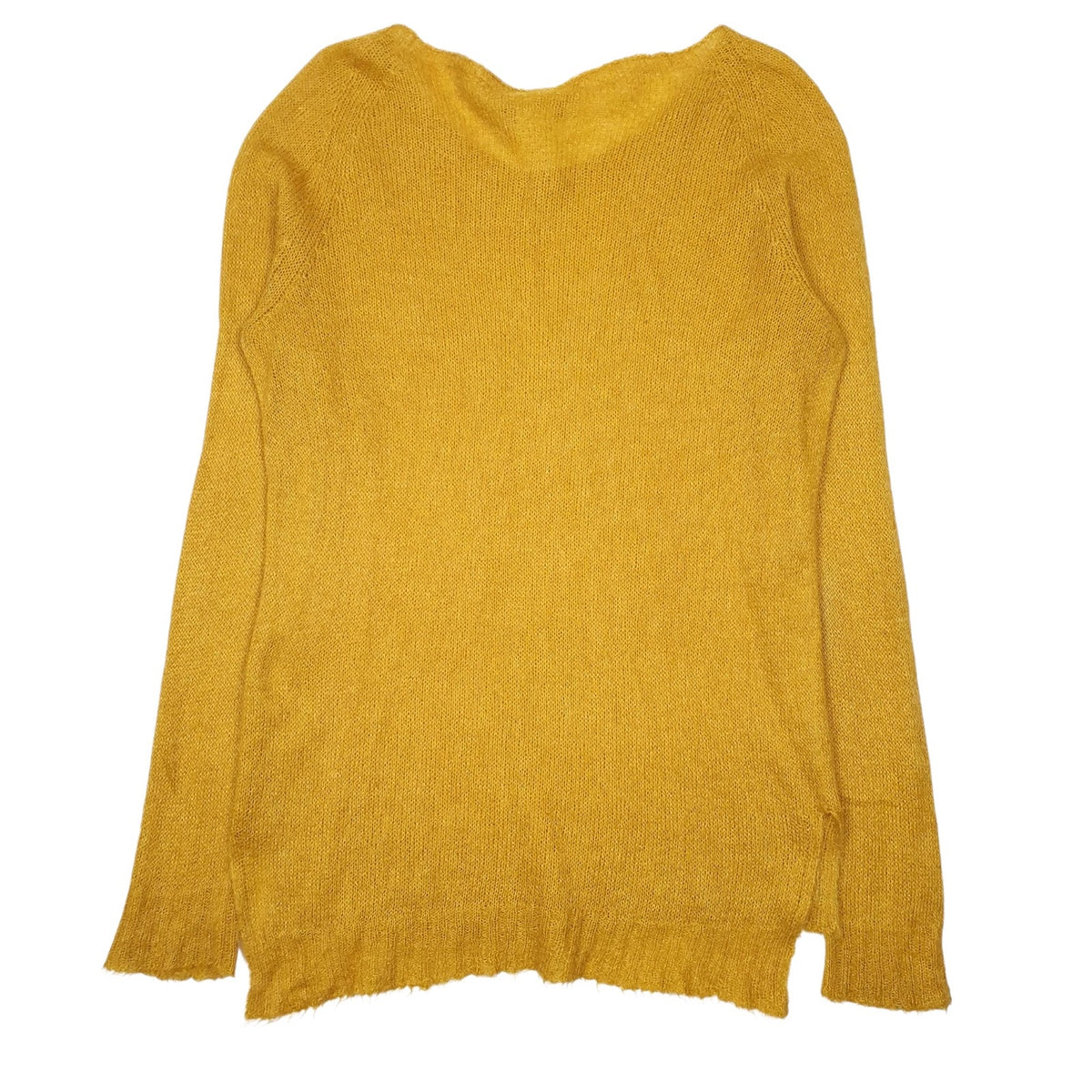 Womens Yellow B1ghet Knit Crewneck Jumper