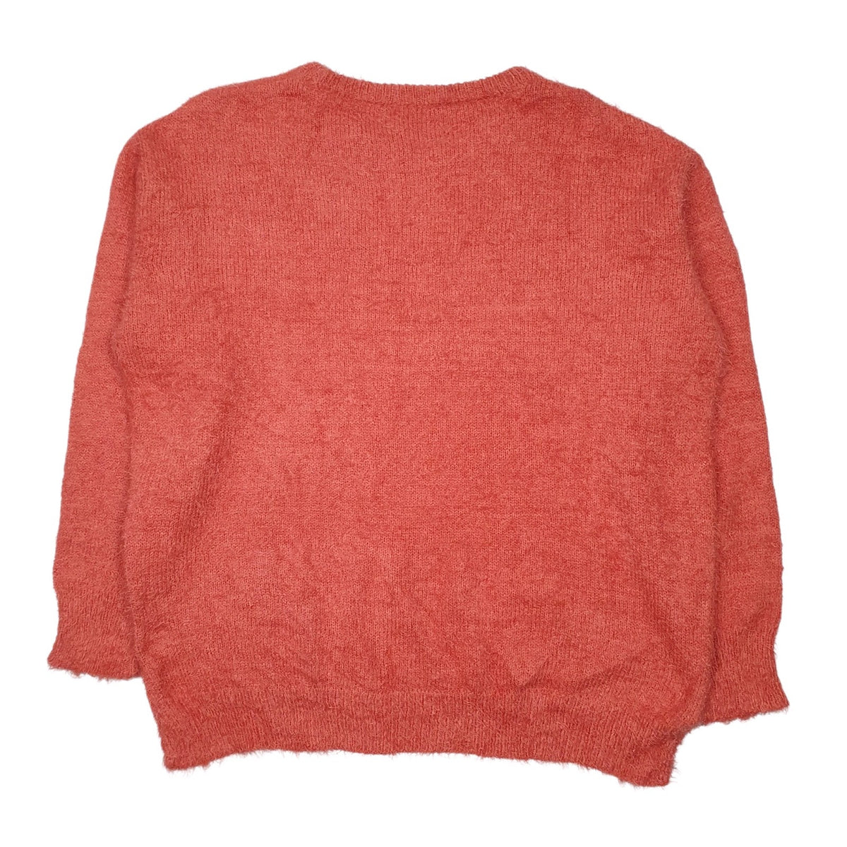 Womens Pink Iedit Fluffy Crewneck Jumper