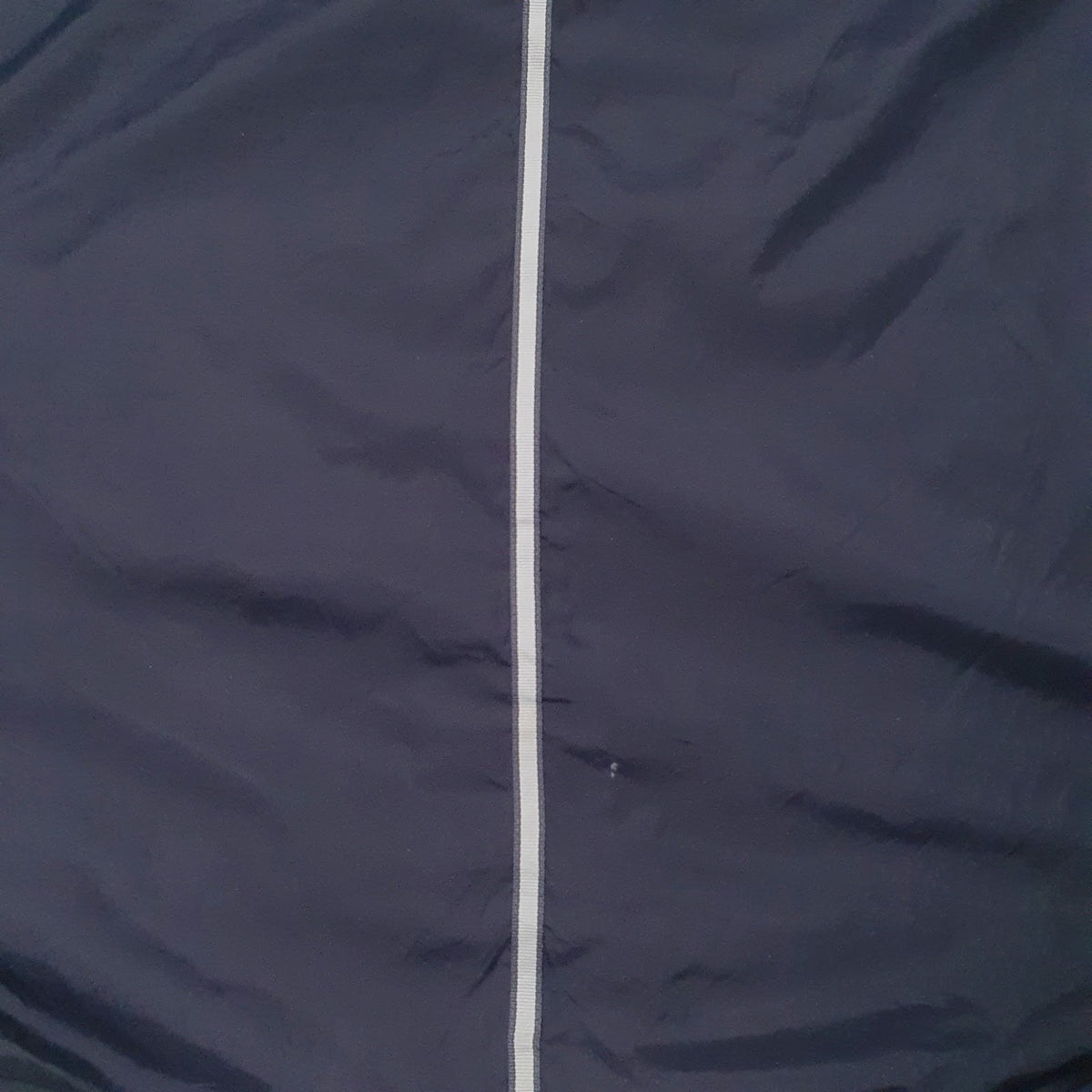 Mens Navy Adidas Vintage 90s Fleece Lined  Coat
