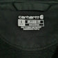 Womens Black Carhartt  Full Zip Jumper