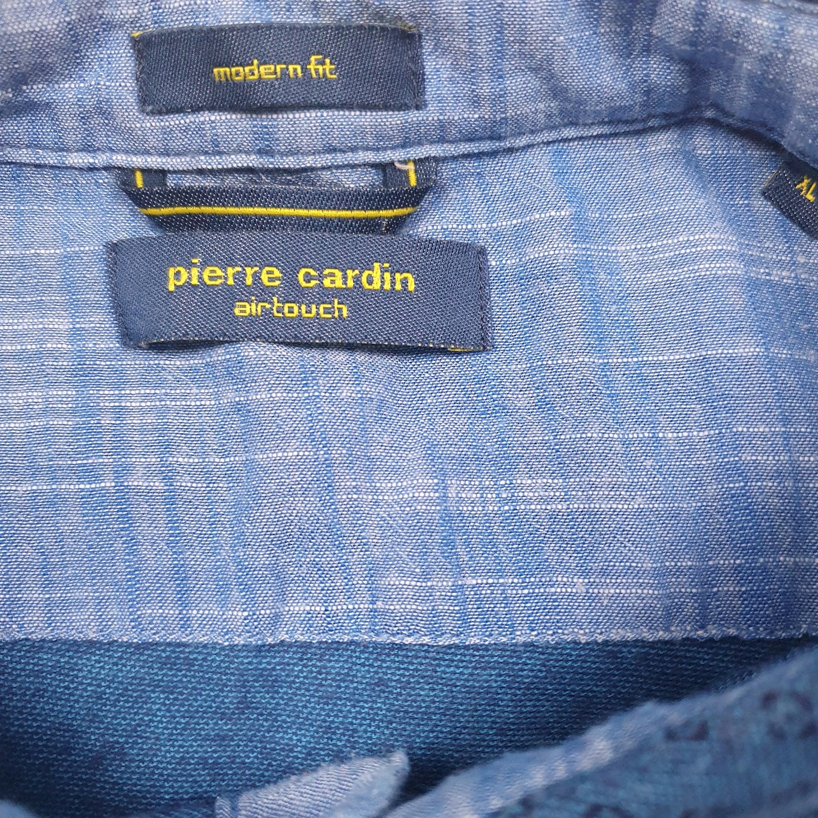 Mens Blue Pierre Cardin   Polo Shirt