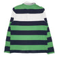 Mens Green M&S Rugby Blue Harbour  Polo Shirt