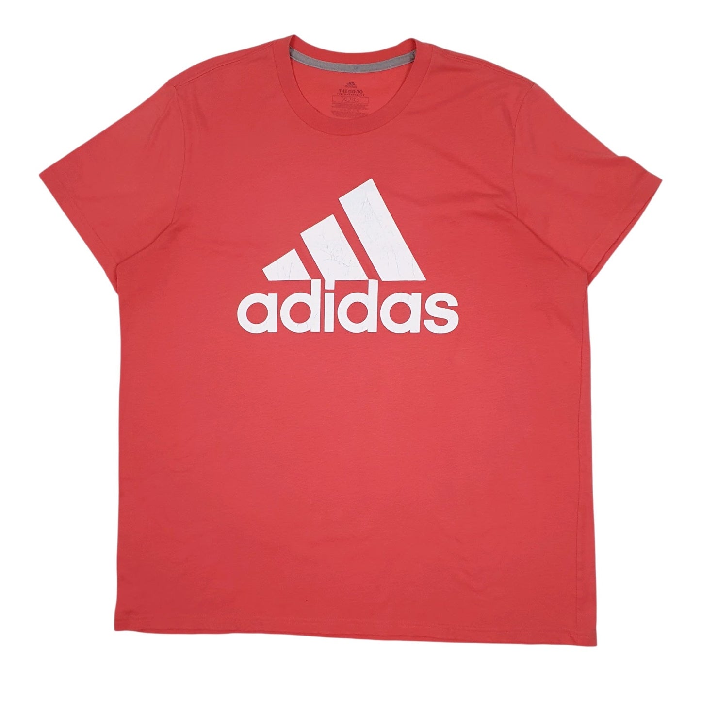 Mens Pink Adidas  Short Sleeve T Shirt