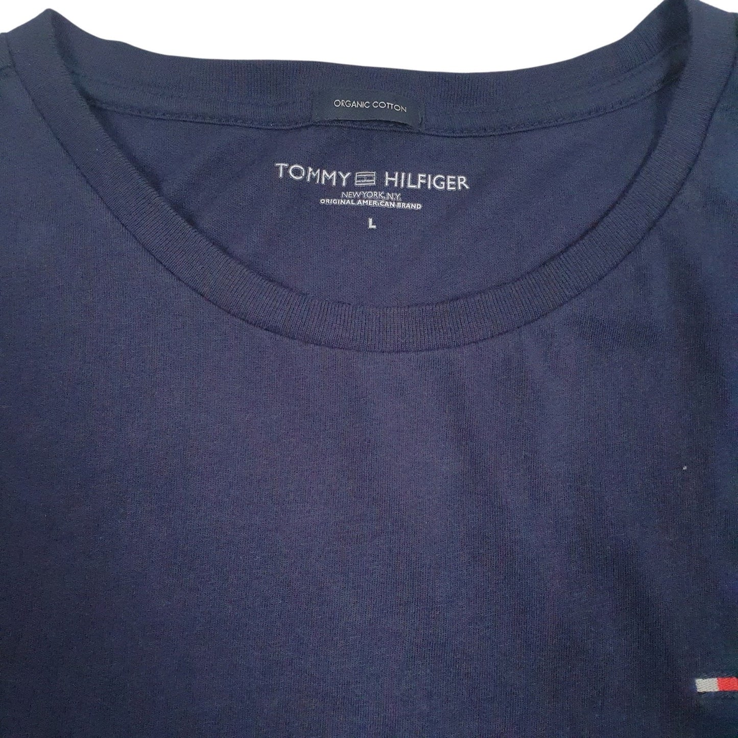Mens Navy Tommy Hilfiger   T Shirt