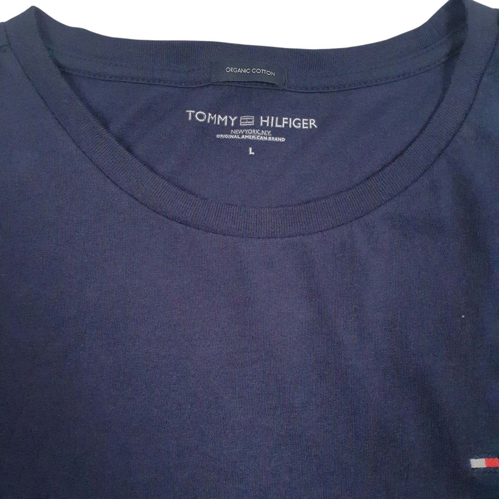 Mens Navy Tommy Hilfiger   T Shirt
