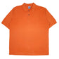 Mens Orange Il Granchio  Short Sleeve Polo Shirt