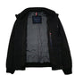 Mens Black Tommy Hilfiger Padded Windbreaker  Coat
