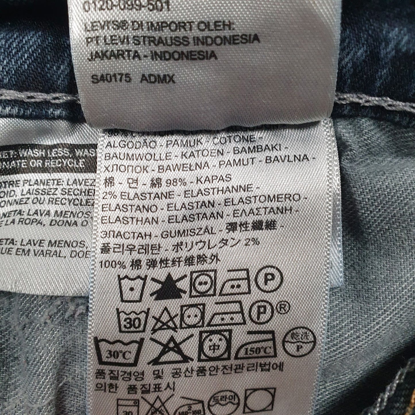Mens Blue Levis   Jeans