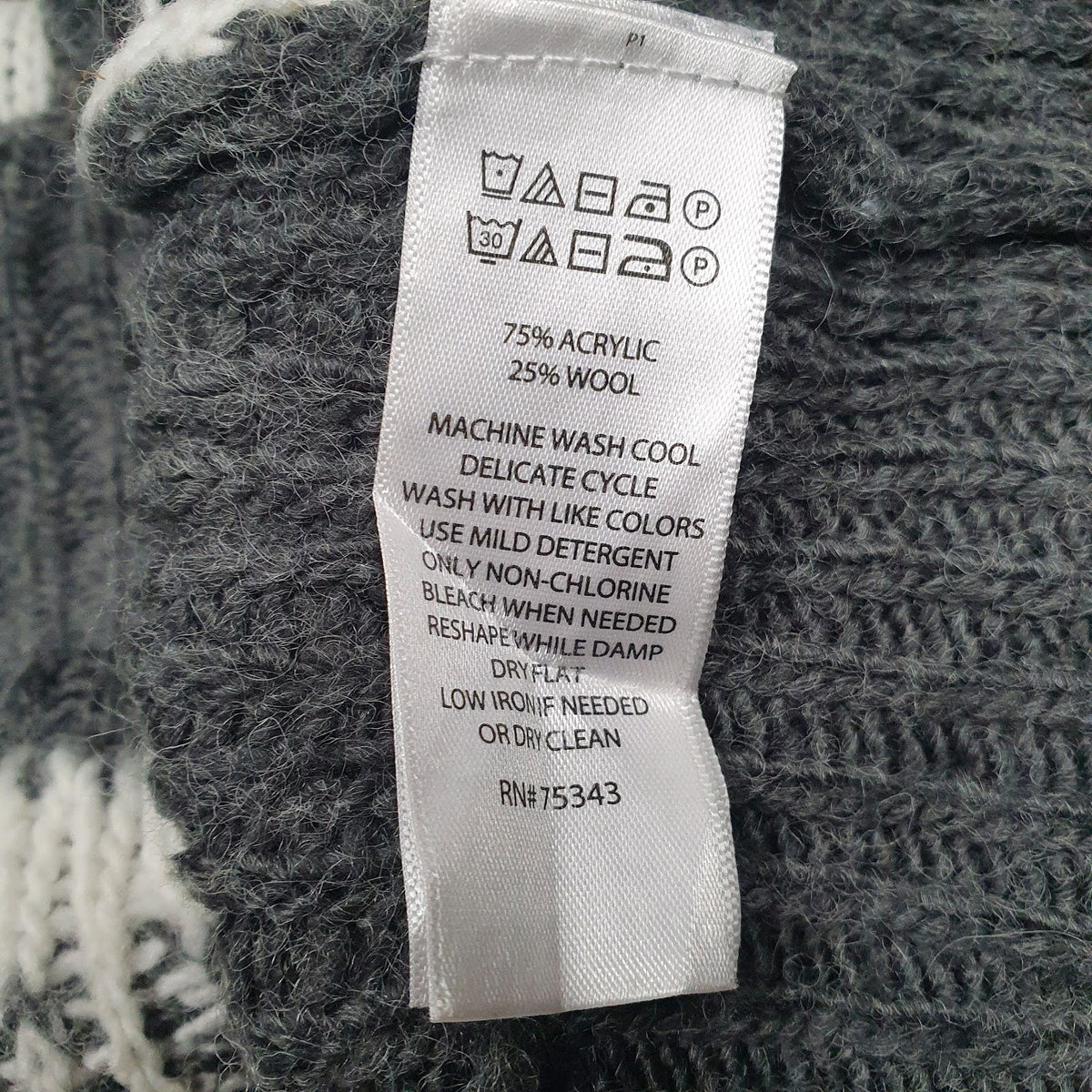 Womens Grey Ruby Moon  Crewneck Jumper