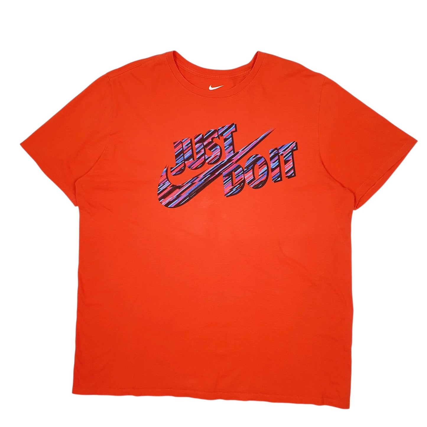 Mens Orange Nike  Short Sleeve T Shirt